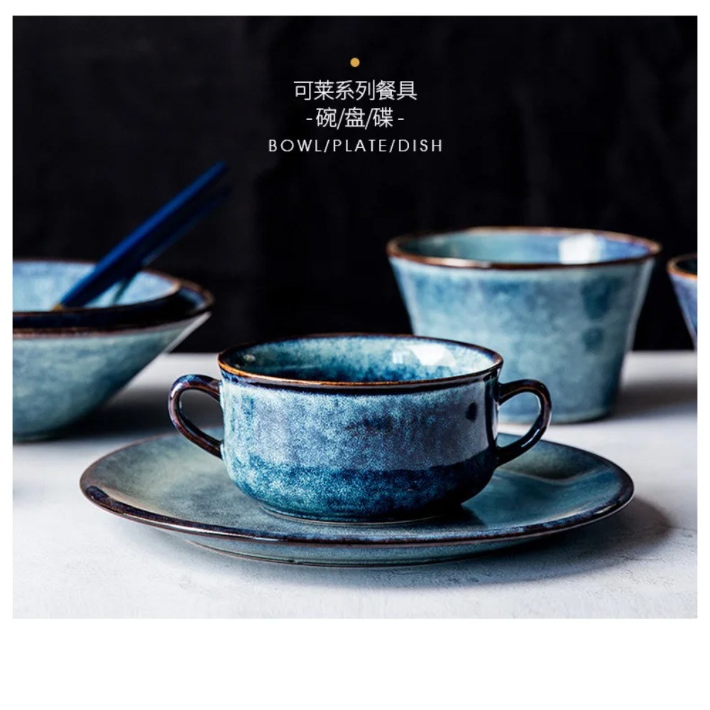 Dim Sum Basket - Chinees retro keramisch servies met handvatten
