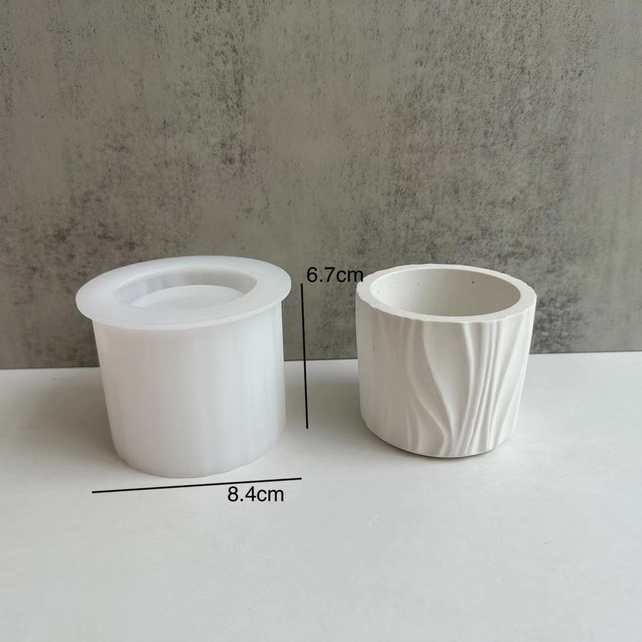 Gips gevoerde kaars beker sili - Potsticker Mold recensie en prijs