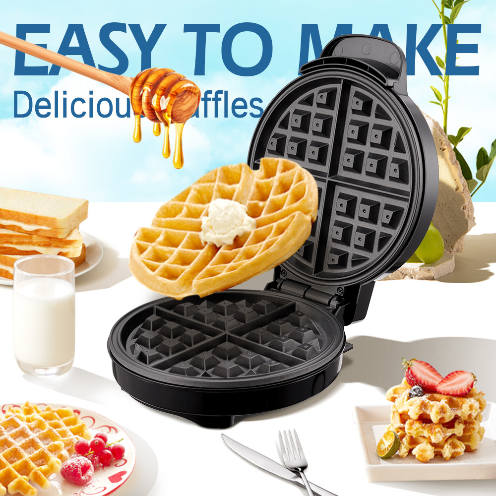 Ontbijt Wafel Mallen Ei Taart  - Mini Pancake Griddle recensie en prijs