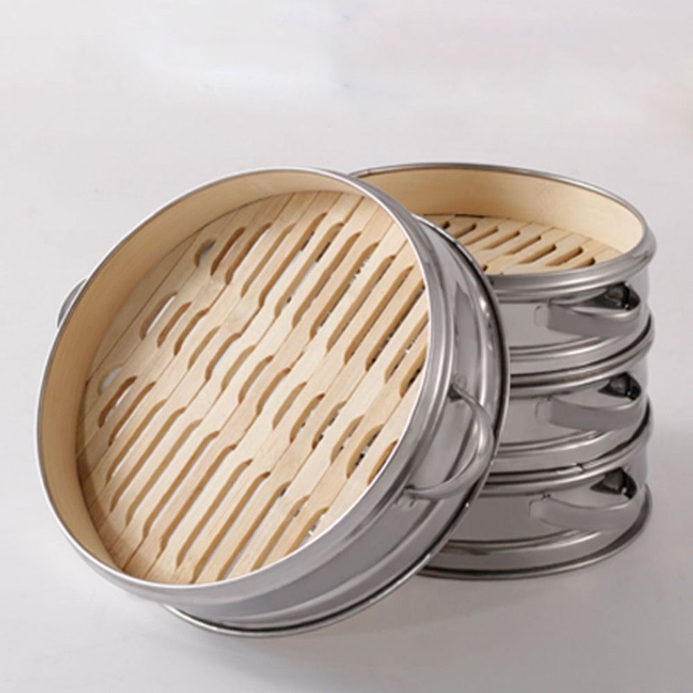 Ronde Dim Sum Kookgereedschap  - Bao Steamer Bamboo recensie en prijs