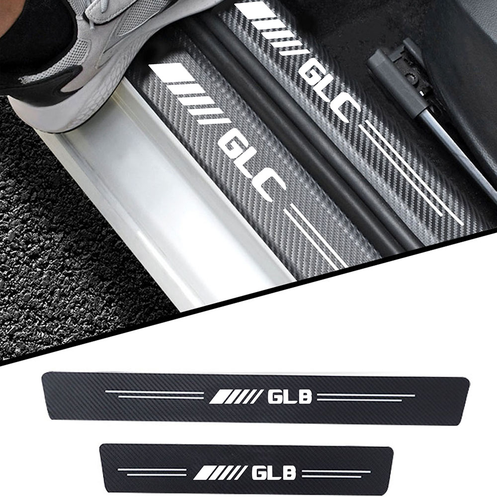 4 stuks auto Sticker deur carb - Crepe Pan Carbon recensie en prijs
